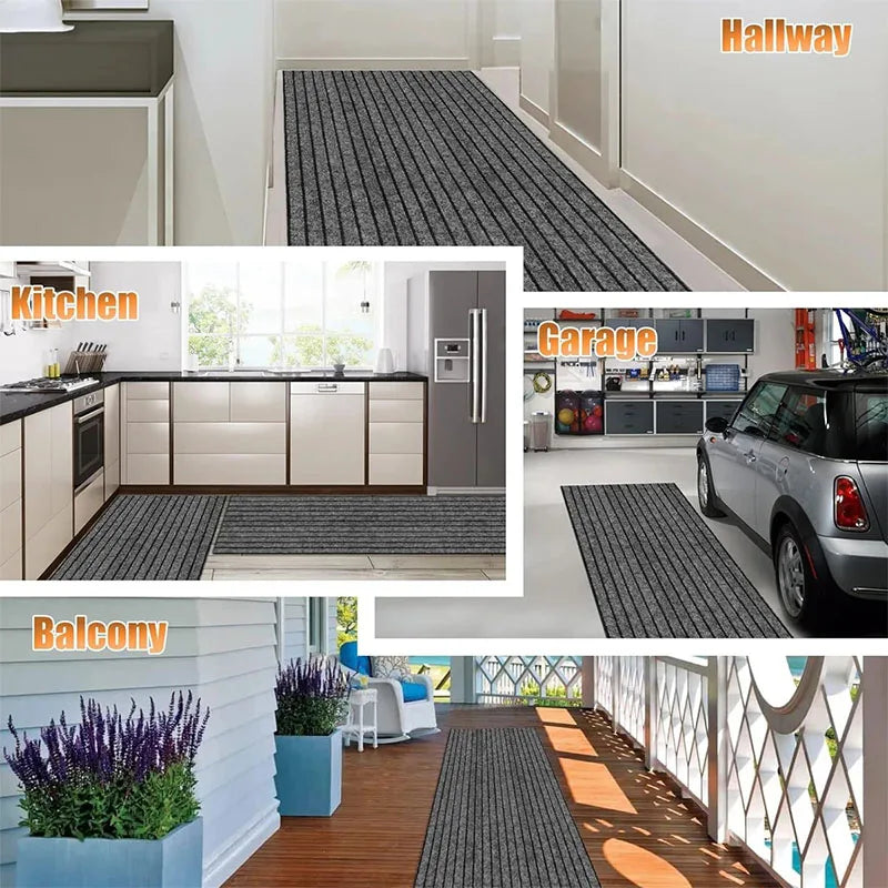 Self-Adhesive Non-Slip Rug Roll | Cuttable & Washable Mat
