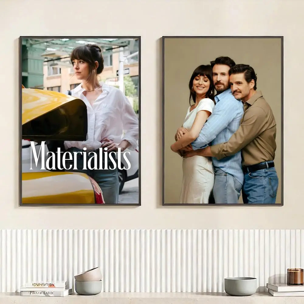 Movie M-Materialists Poster HD Self Adhesive Waterproof Wall Art Ideal for Home Office Dorm Bedroom Great Gift Peaceful Pleasures Health and Wellness