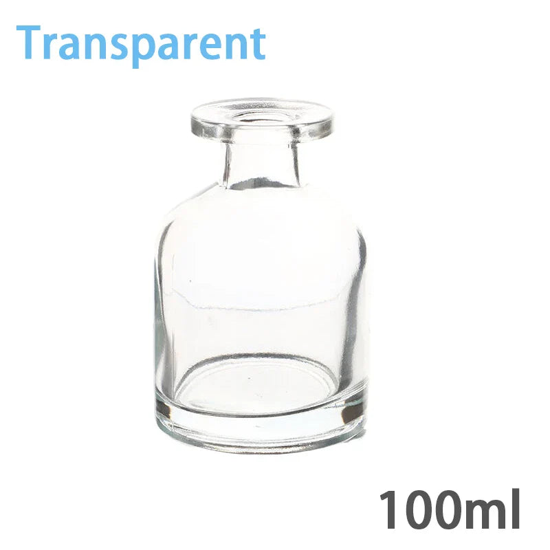 100ml Glass Reed Diffuser Bottle | Rattan Stick Aroma Set
