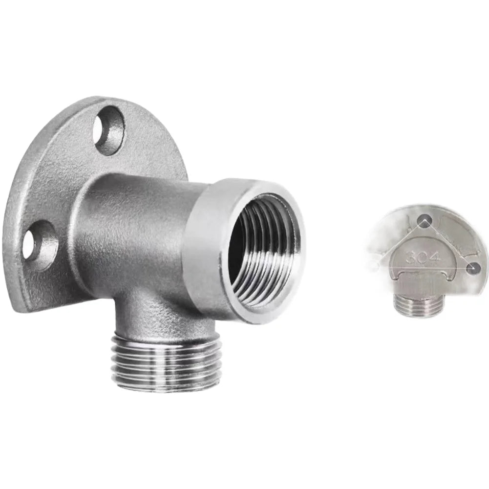 SUS304 Stainless Steel Faucet Fixed Base Wall Mount Bracket