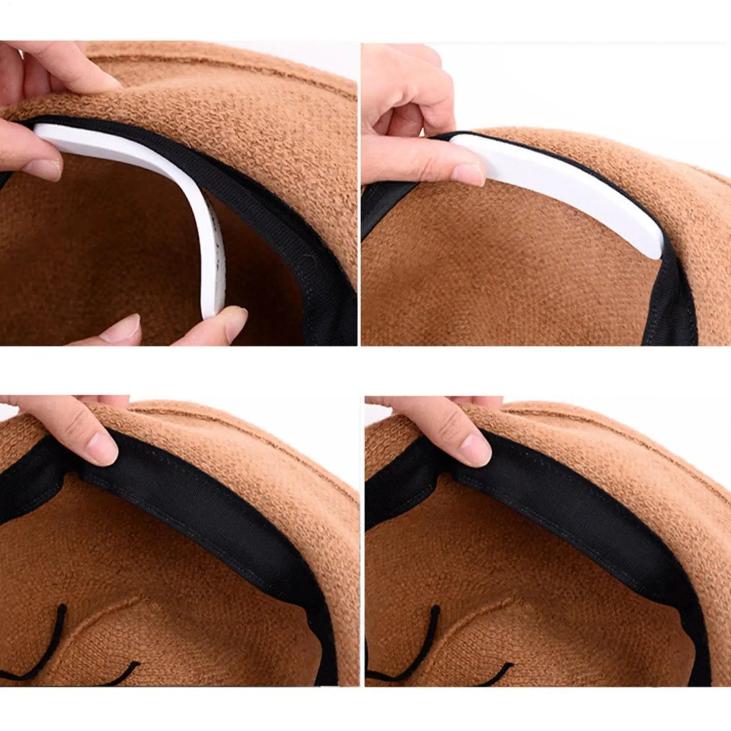 Hat Size Reducer Inserts – 10 Pcs Self-Adhesive Foam Tape