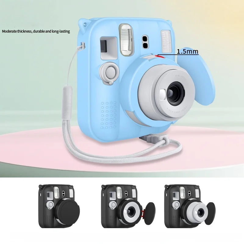 Silicone Protective Case Back Cover Design For The Instax Mini 13 Camera Provides All-Around Protection Against Shocks And Drops Peaceful Pleasures Health and Wellness