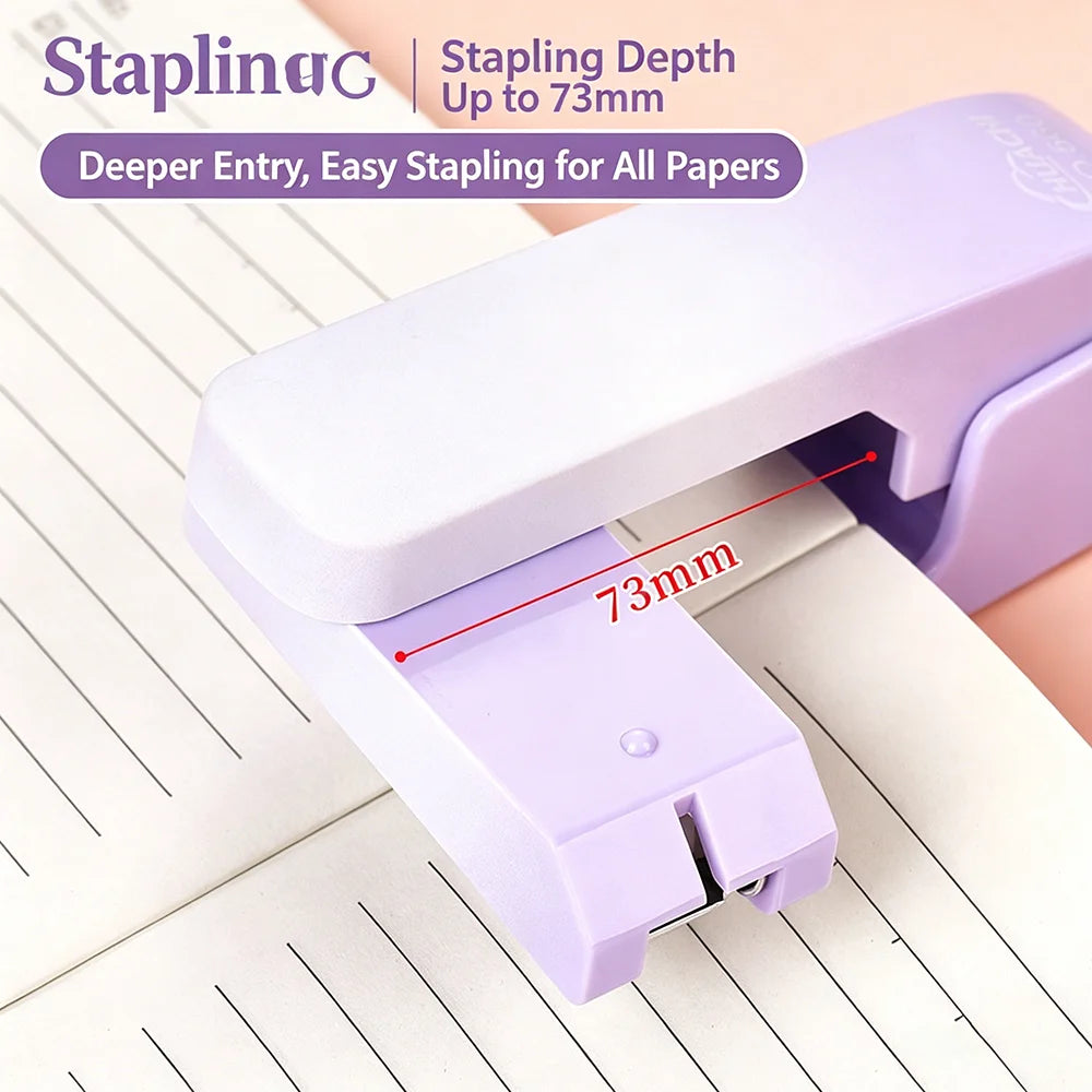 Stapler Beauty Gradient 360 Degree Rotating Multi Functional Student