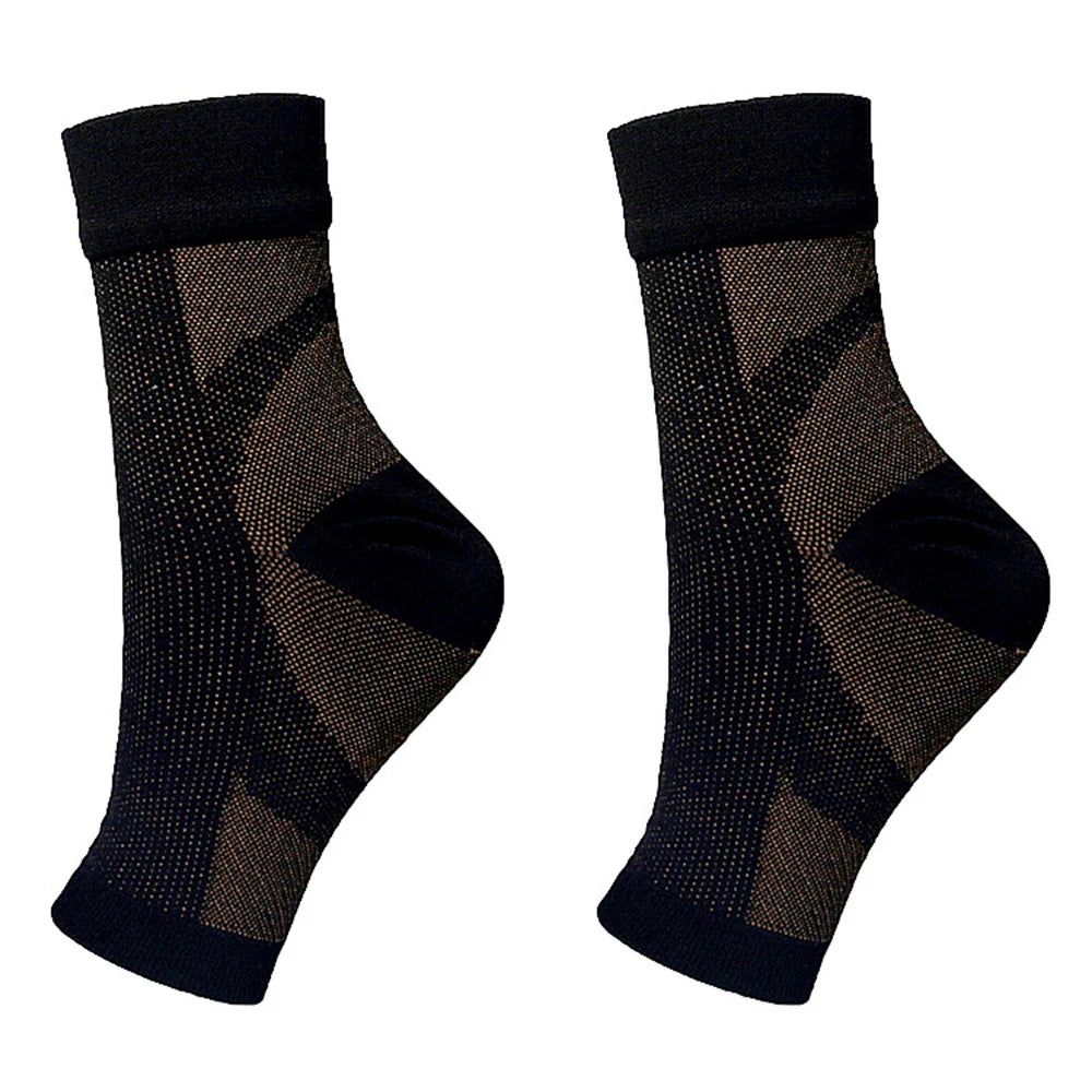 1pair Plantar Fasciitis Compression Socks,Arch Support Foot Pain Relief Ankle Brace Splint,Provide Increase Blood Circulation Peaceful Pleasures Health and Wellness 1Pair-7 L/XL