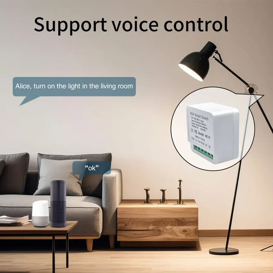 20A 16A Smart WiFi Switch Cozylife APP Remote Control Breaker Module 100-240V Wireless Light Switch Works with Alexa Google Home Peaceful Pleasures Health and Wellness