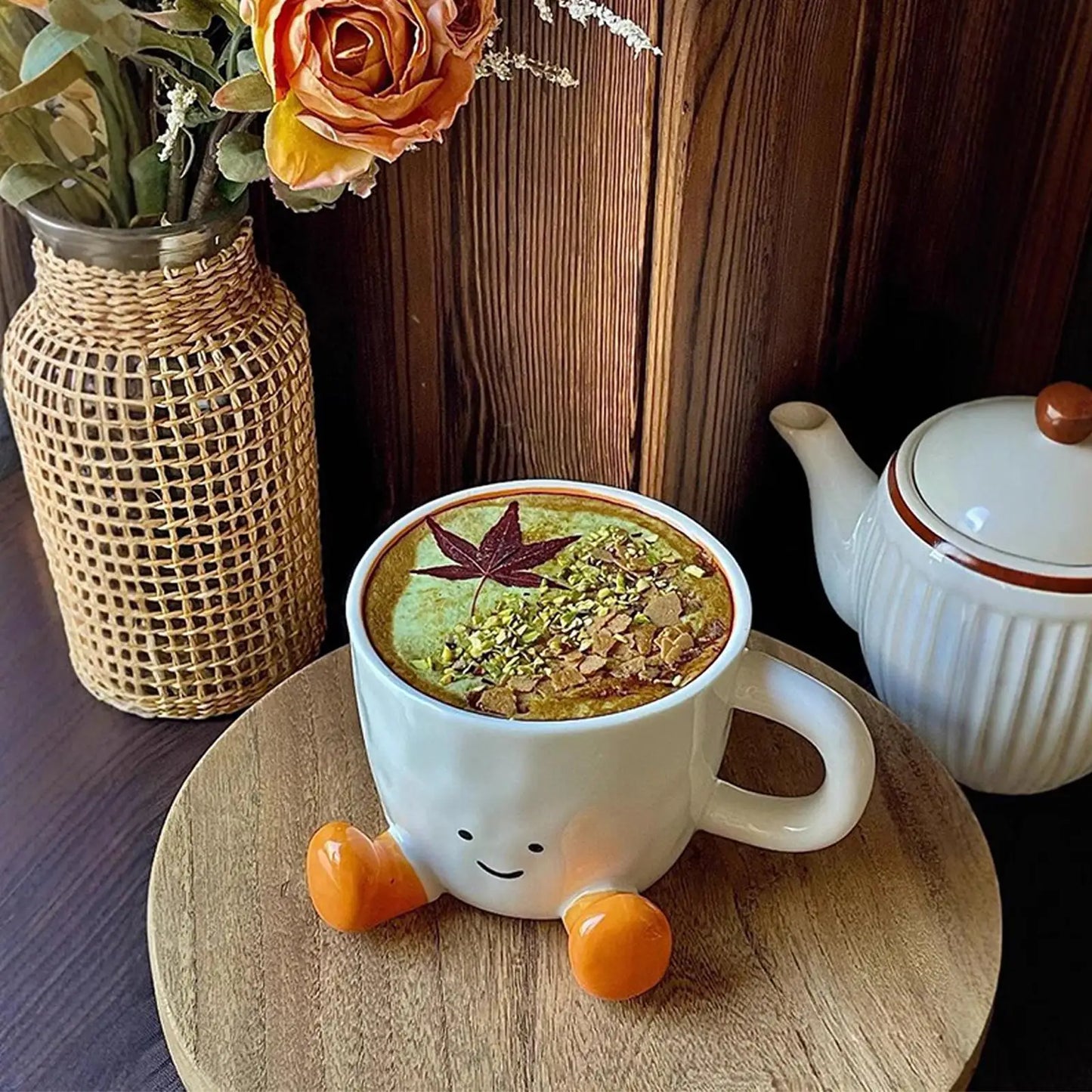 Funny Ceramic Coffee Mug – Cute Cartoon Cup for Hot & Cold Drinks