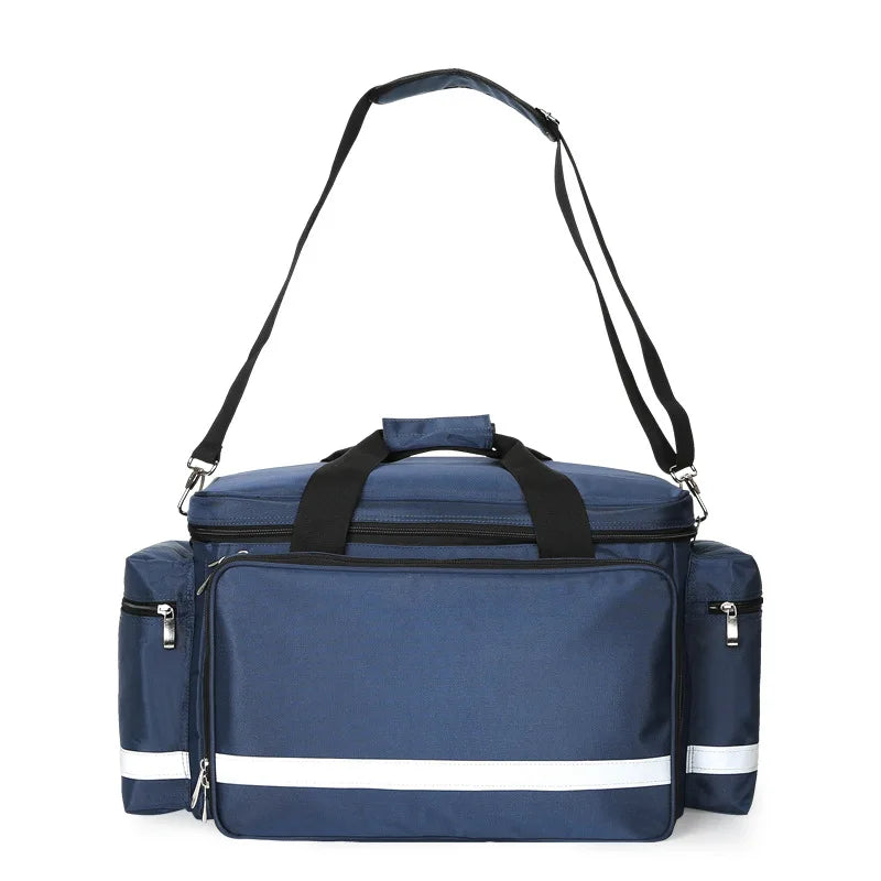 Professional First Aid Kit Large Capacity Medical Supplies Storage Bag Sports Travel Rescue Field Emergency Kit Doctor Visit Kit Peaceful Pleasures Health and Wellness