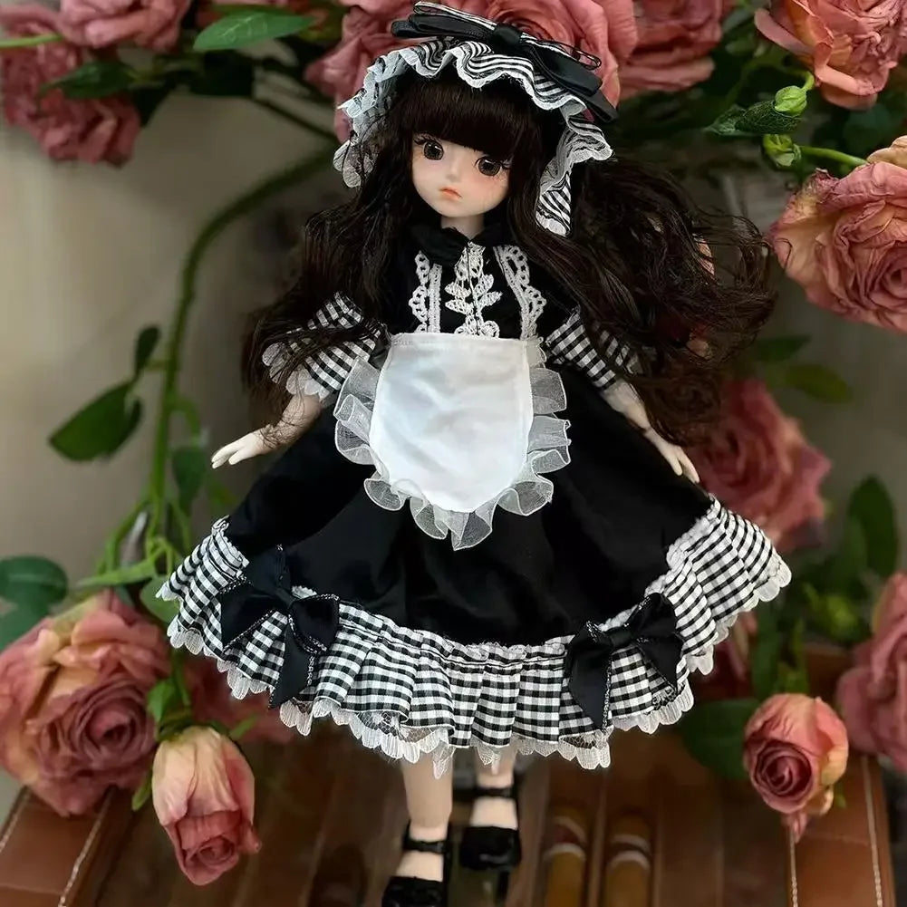 30cm 1/6 BJD Doll Clothes Changing Princess Skirt Set BJD Baby Dress Change Set Lady Princess Doll Accessories (without Doll) Peaceful Pleasures Health and Wellness
