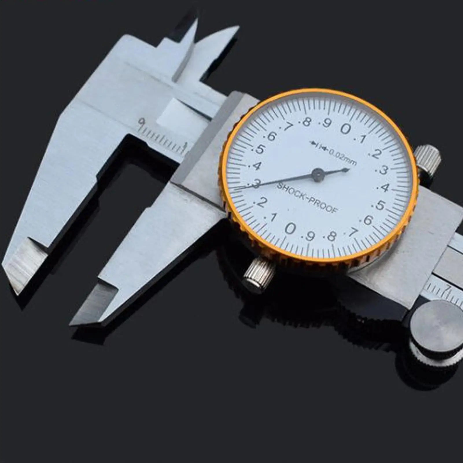 Vernier Caliper 0-150mm Precision Measuring Tools with Gauge 0.02mm Accuracy for Depth Thickness Measurement, Woodworking Peaceful Pleasures Health and Wellness