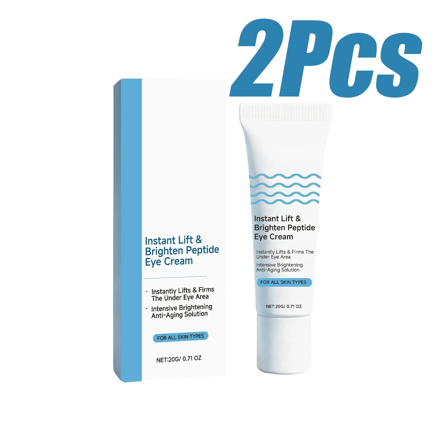 Peptide Eye Cream – Dark Circles, Puffiness & Anti-Aging