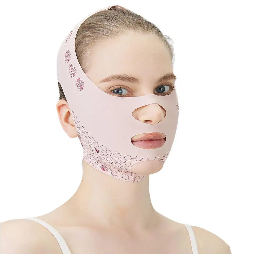 Double Chin Reducer, Face Slimming Strap, V Shaped Mask Eliminator, Remover,Tape,Belt for women, Anti- Wrinkle Face Mask, Liftin Peaceful Pleasures Health and Wellness F