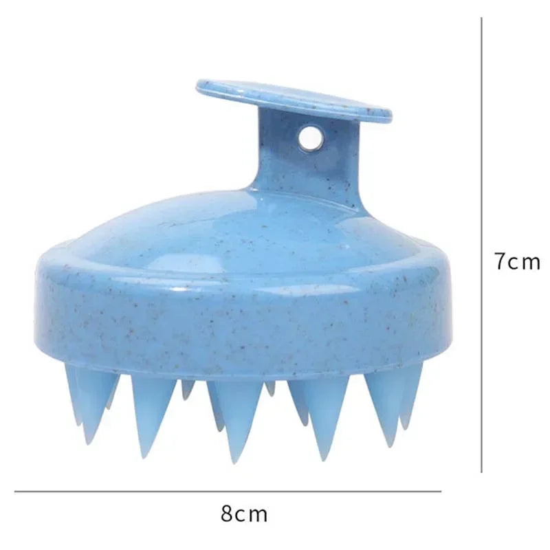 Silicone Scalp Massage Shampoo Brush | Hair Washing Comb