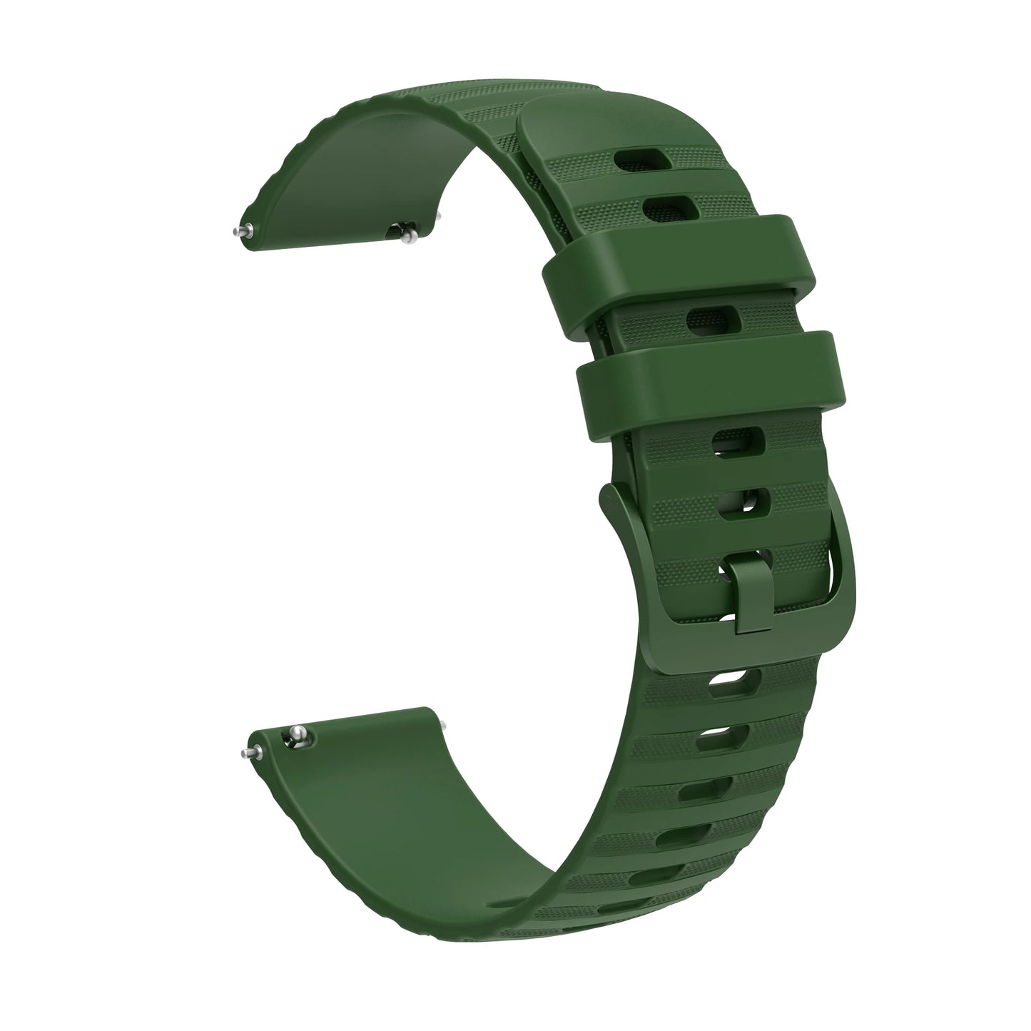18/20/22mm Silicone Strap For Garmin Venu3 Venu2 Venu3s /Vivoactive 3 4 5 3S 4S 40 45/vivomove3 3s /Venu 2 32s 3s 41 46 mm Band Peaceful Pleasures Health and Wellness green 20MM