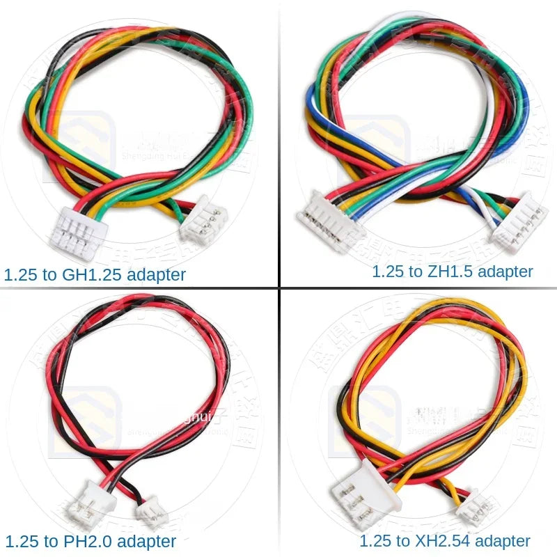 5Pcs SH1.0 JST1.25 ZH1.5 To PH2.0 To XH2.54 Adapter Conversion Terminal Wire Connecting Line Cable 2P 3P 4P 5P 6P Peaceful Pleasures Health and Wellness