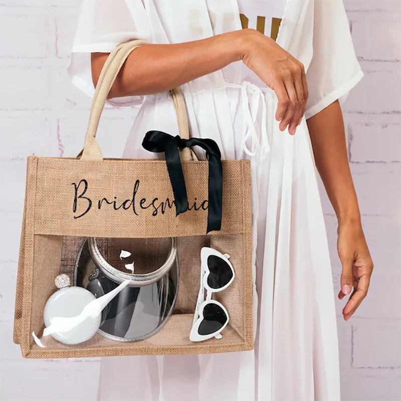Bridal Beach Tote Bag | Bachelorette Bridesmaid Gift Bridal Tote Bag Peaceful Pleasures Health and Wellness