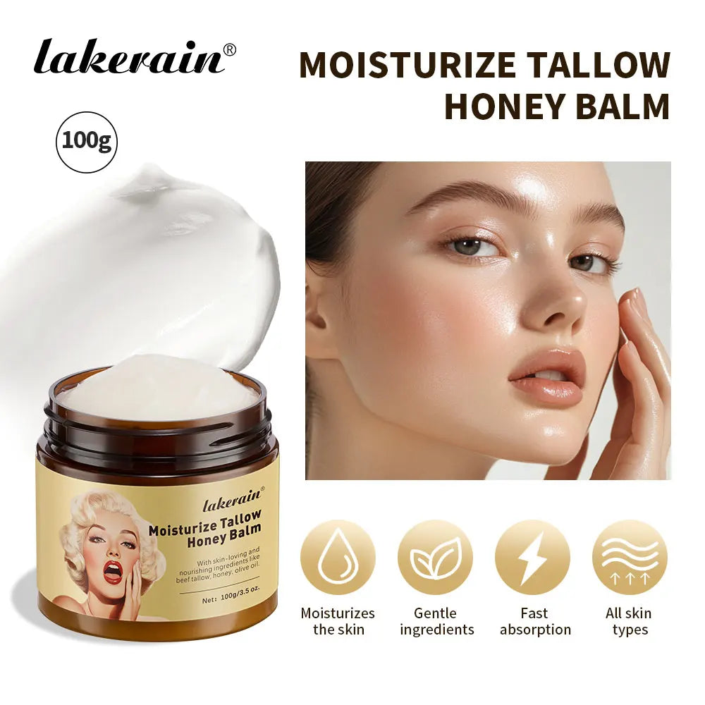 Beef Tallow Face Cream – Moisturizing & Firming Skin Care