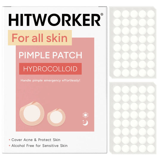 Invisible Waterproof Hydrocolloid Acne Patches – All Skin Types Acne Patch Peaceful Pleasures Health and Wellness