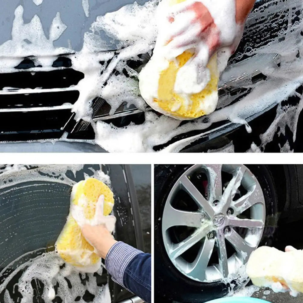 Honeycomb Car Wash Sponge Set – 5-Piece Auto Detailing Foam