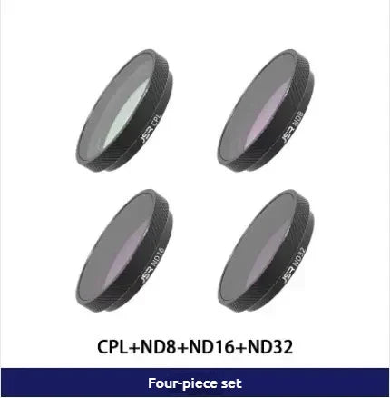 JSR ND4–ND64 Optical Glass ND Filters for Insta360 GO 3S