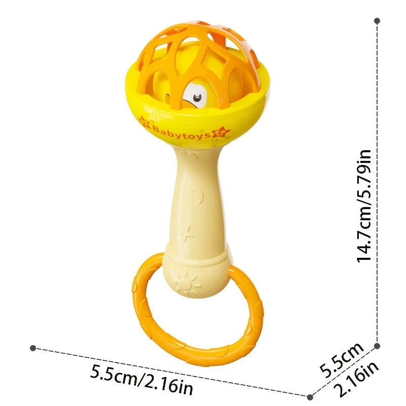 Baby Rattle Grasping Ball Toy | 0–24 Months | Multi-Color