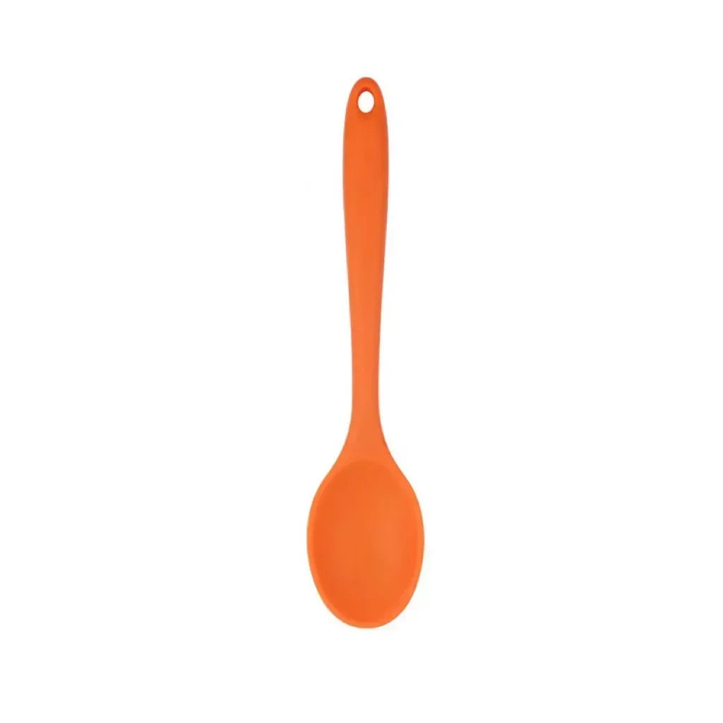 Silicone Soup Spoon – Heat-Resistant Nonstick Kitchen Spoon