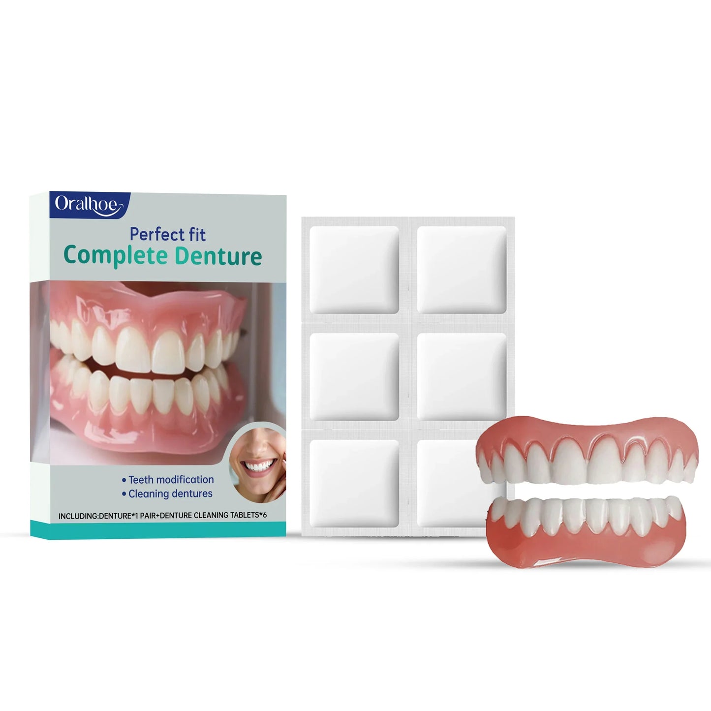 Denture Care & Cleaning Kit – Daily Cleansing & Comfortable Fit