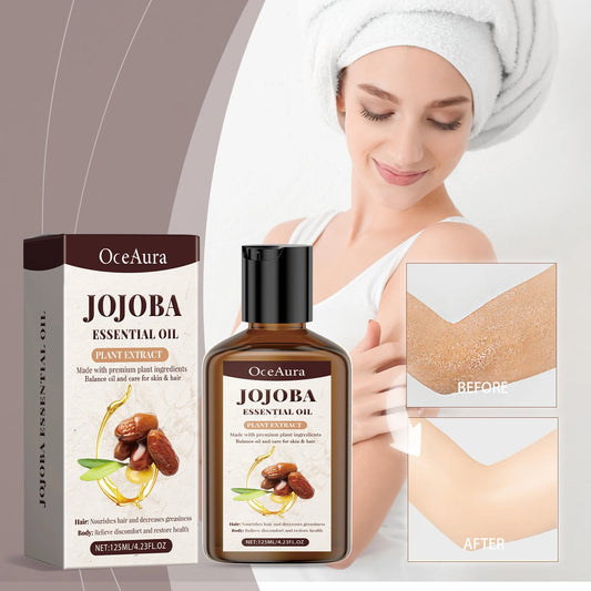 OceAura Jojoba Dry Oil – Face, Hair & Body Moisturizer 125ml Nourishing Dry Oil Peaceful Pleasures Health and Wellness