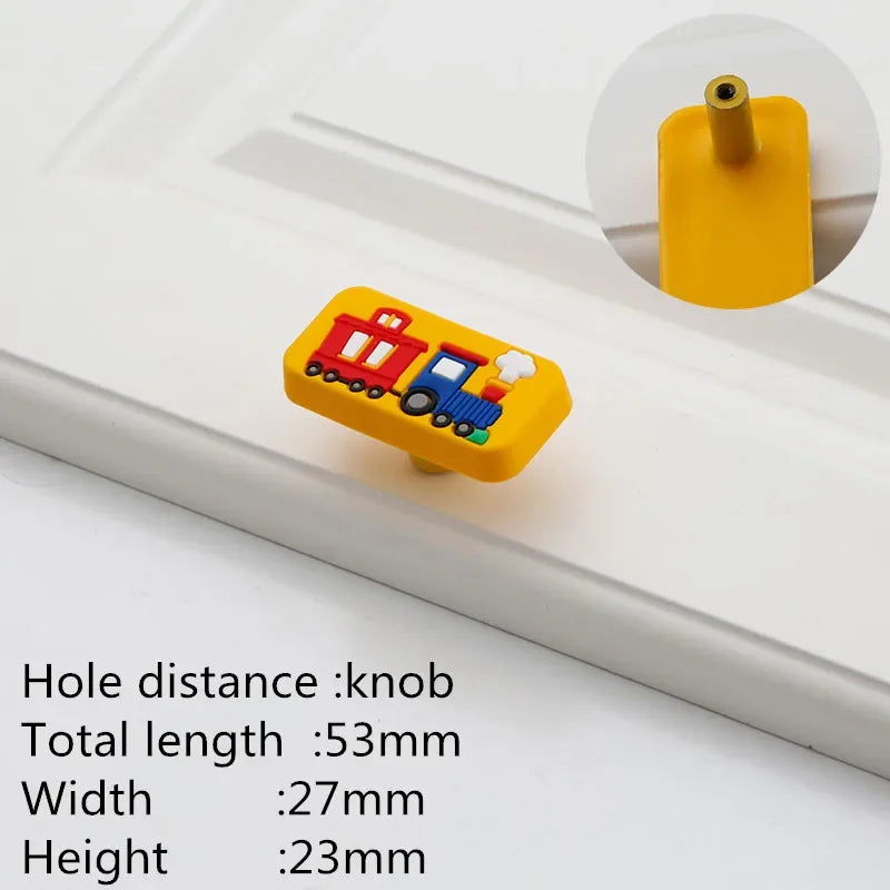 Kids' Cute Star & Cloud Cabinet Knobs & Drawer Pulls