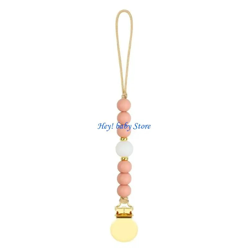 Non-Toxic Silicone Baby Pacifier Clip | Safe Holder 0–24M