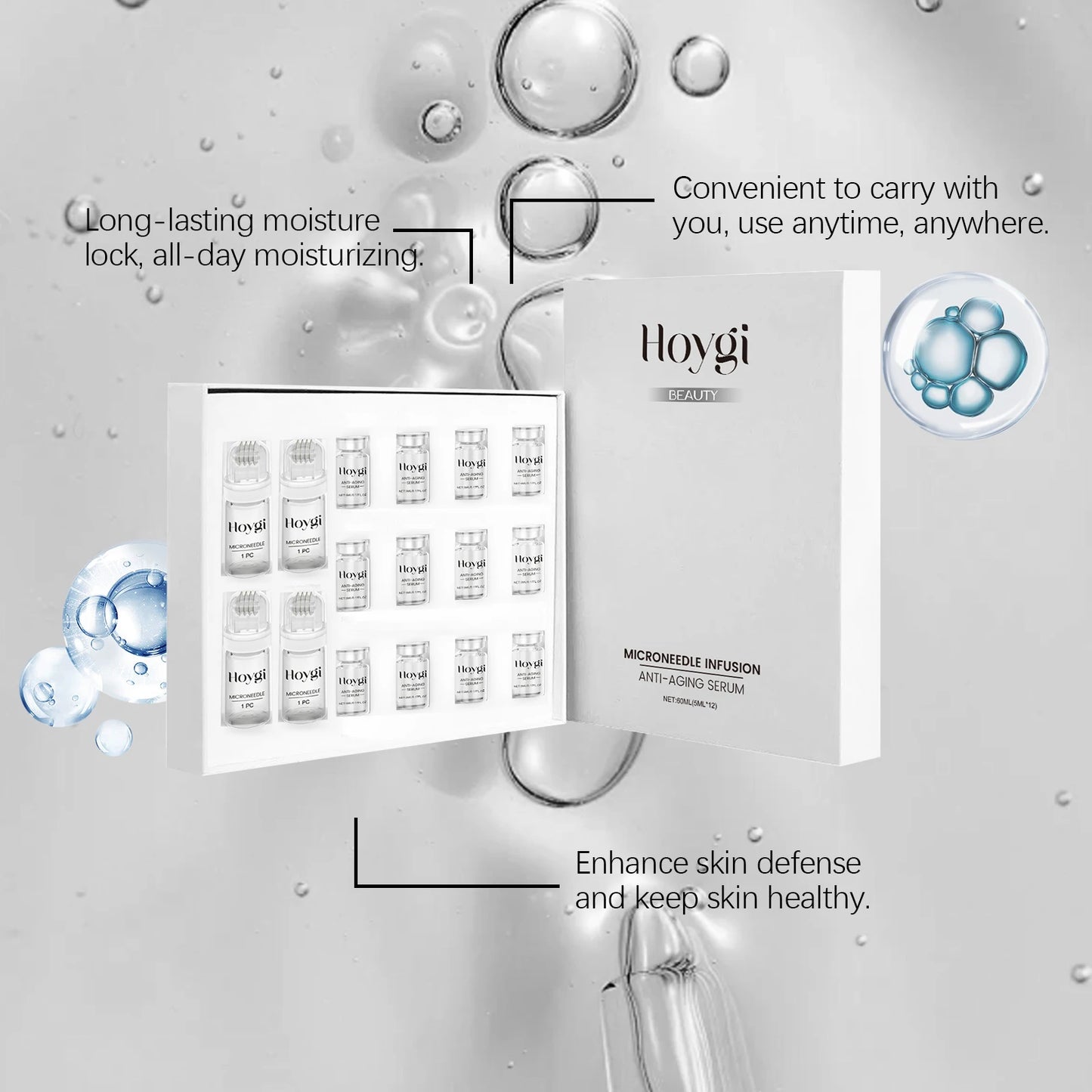 Hoygi 60ml Deep Moisturizing Face Serum – Firm & Glow