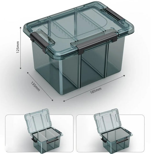 Plastic Parts Storage Box with Removable Dividers | Organizer Parts Storage Box Peaceful Pleasures Health and Wellness 8
