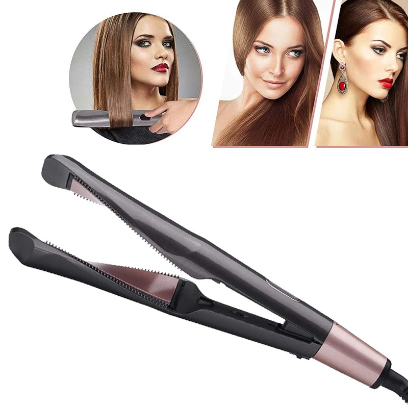 Hot Selling And Useful Twisted Flat Iron Two In One Hair Curler Curler And Straightener Magic Curler Peaceful Pleasures Health and Wellness