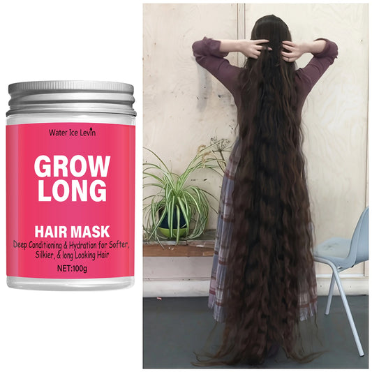 Leave-In Hair Mask & Smoothing Conditioner | Anti-Frizz Leave-In Hair Mask Peaceful Pleasures Health and Wellness
