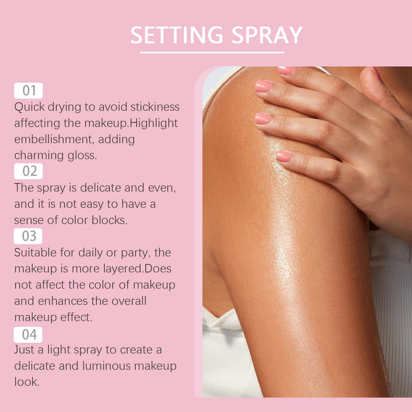 Hoygi Flash Setting Spray – Oil Control, Waterproof, Long-Lasting