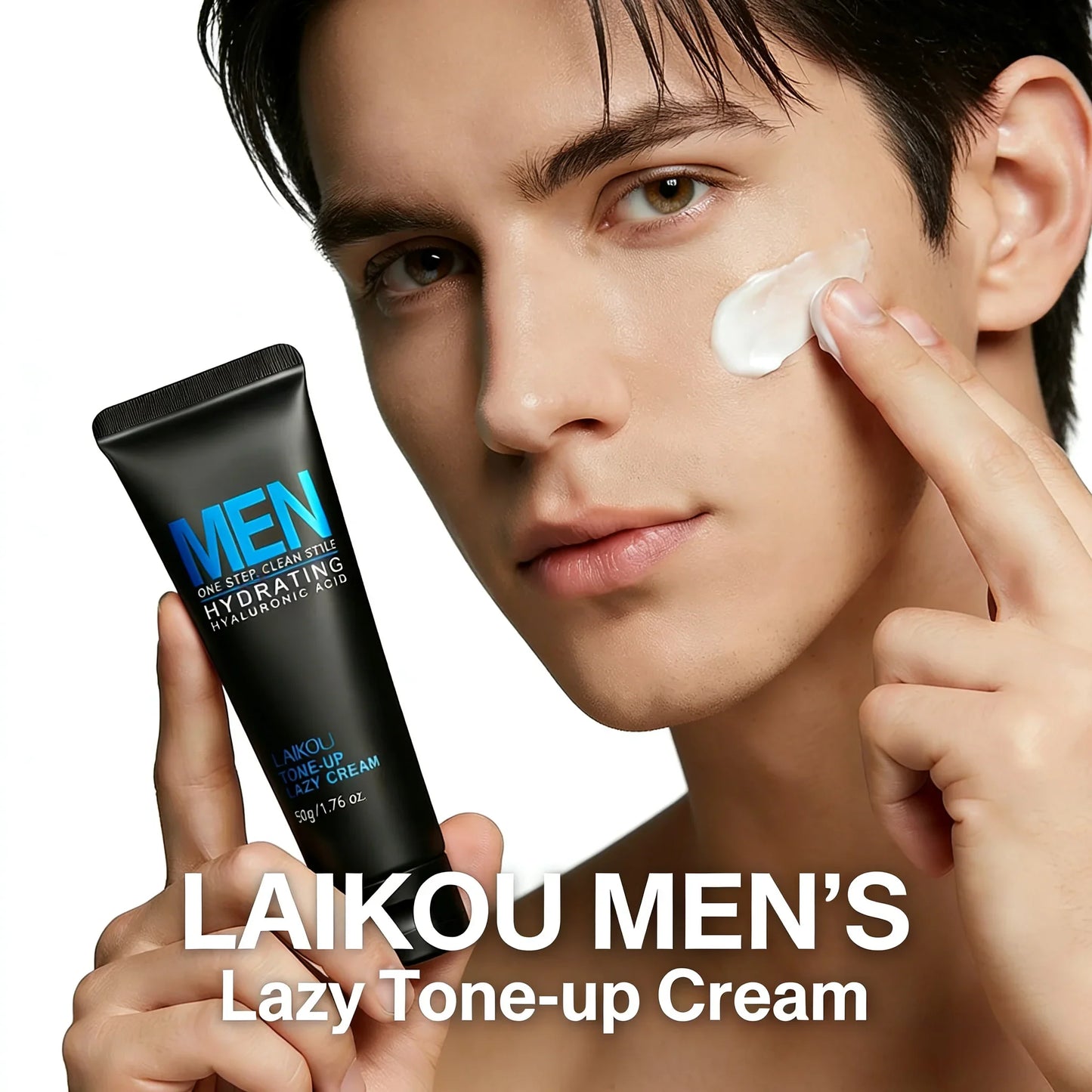 LAIKOU Men BB Cream 50g – Tone Up, Oil Control & Hydrating
