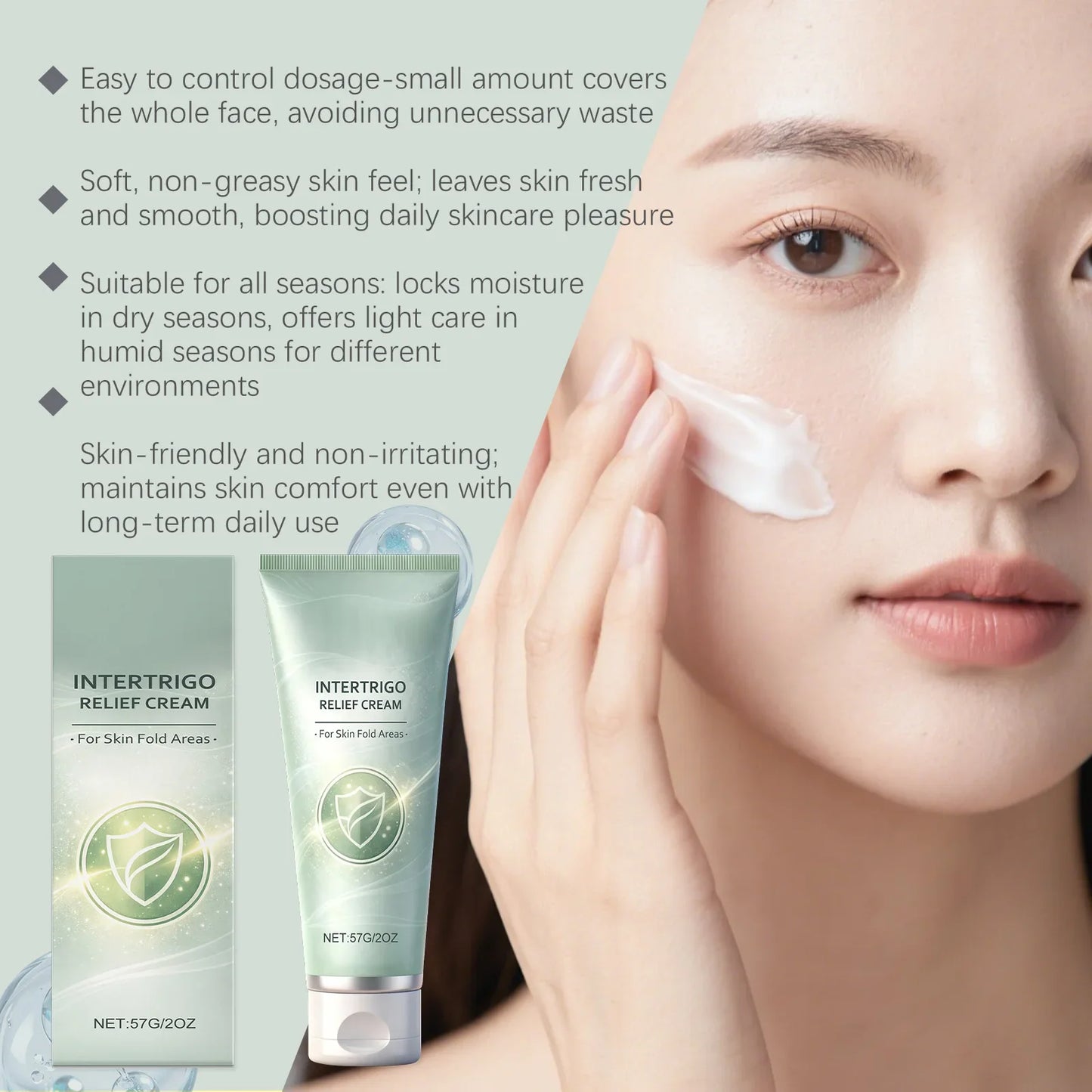 Lightweight Moisturizing Body Lotion – Non-Greasy, 57g