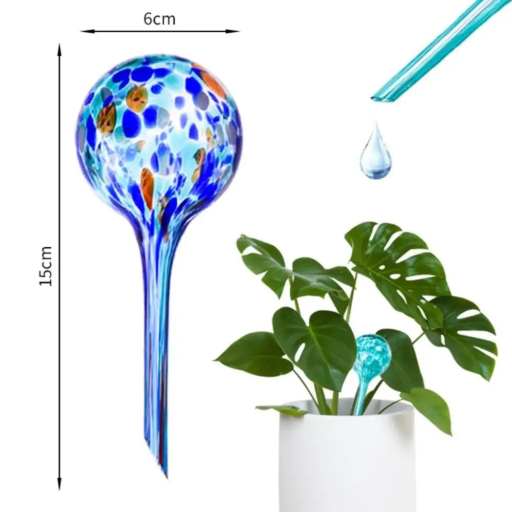 Glass Plant Watering Ball 100ml – Auto Drip Irrigation Globe