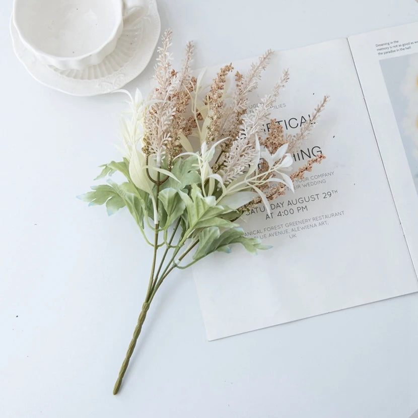 Artificial Lavender Bouquet for Wedding, Home & Table Décor
