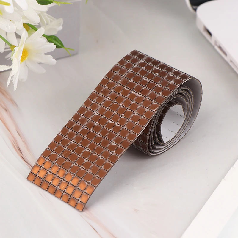 3D Disco Ball Mirror Wall Sticker Roll | DIY Acrylic Mosaic Decor