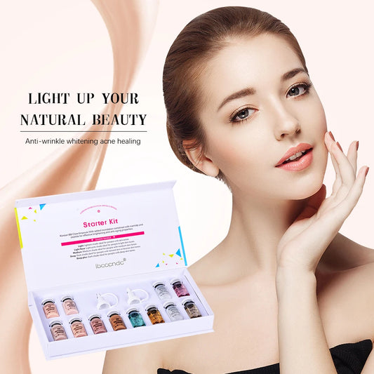 BB Cream CC Glow Beginner Starter Kit Whitening Liquid Foundation Hyaluronic Acid Serum Essence For Face Skin Care Acne Beauty Peaceful Pleasures Health and Wellness