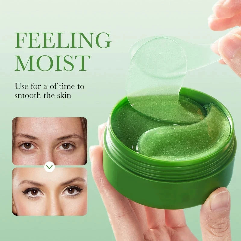60pc Aloe Vera Collagen Eye Masks – Firming & Moisturizing Patches