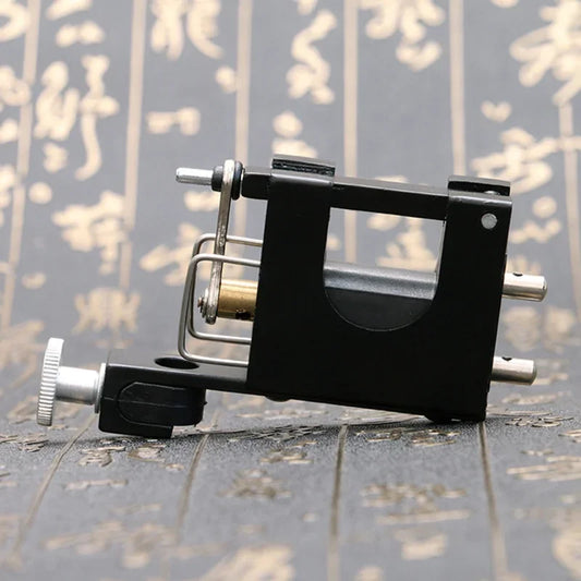 Tattoo Equipment, Zinc Alloy Motor Machine, Tattoo Motor Machine, Three Color Optional Tattoo Machine, Motor Machine Peaceful Pleasures Health and Wellness black