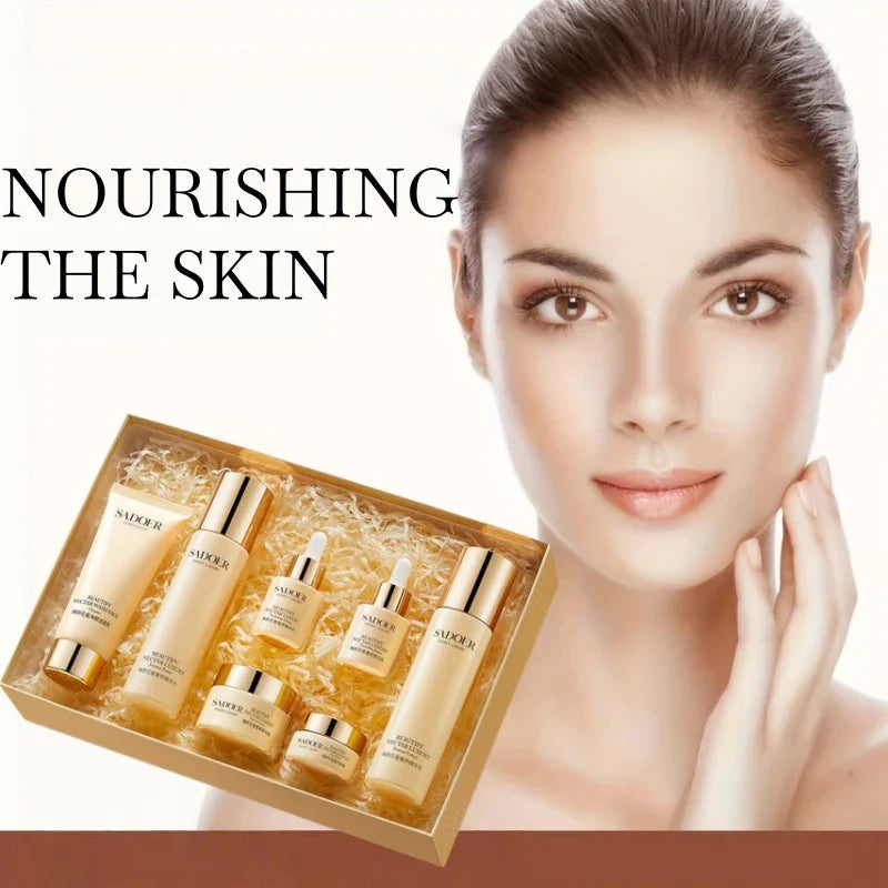 SADOER Flower Nectar 7-Piece Skincare Set | Niacinamide