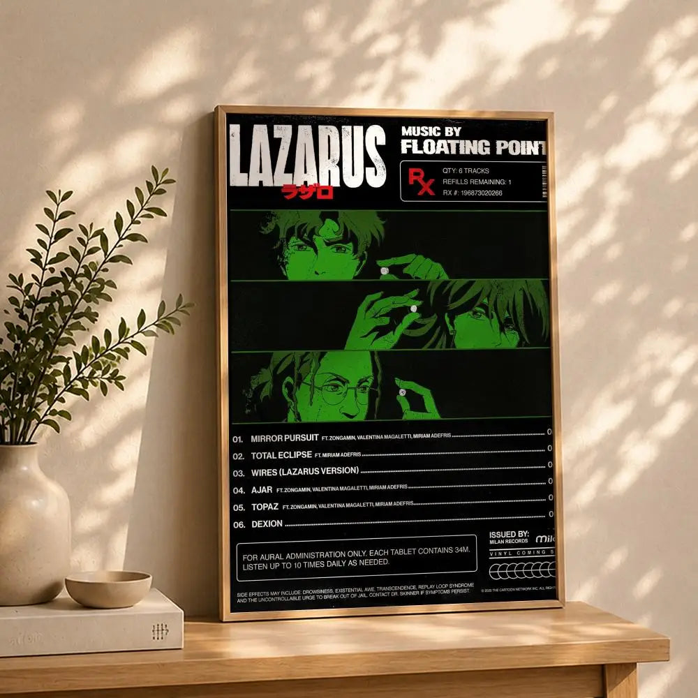 Game Lazarus HD Waterproof Self-Adhesive Wall Art Poster Gaming Wall Poster Peaceful Pleasures Health and Wellness White14 50X70cmNoframe