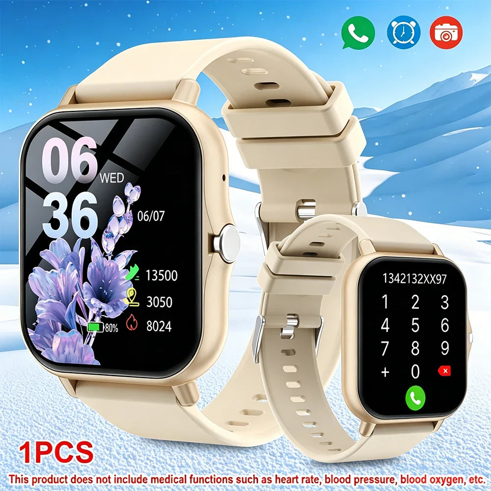 ERUN 1.83" Touch Smartwatch – Bluetooth Calls, Voice Assistant