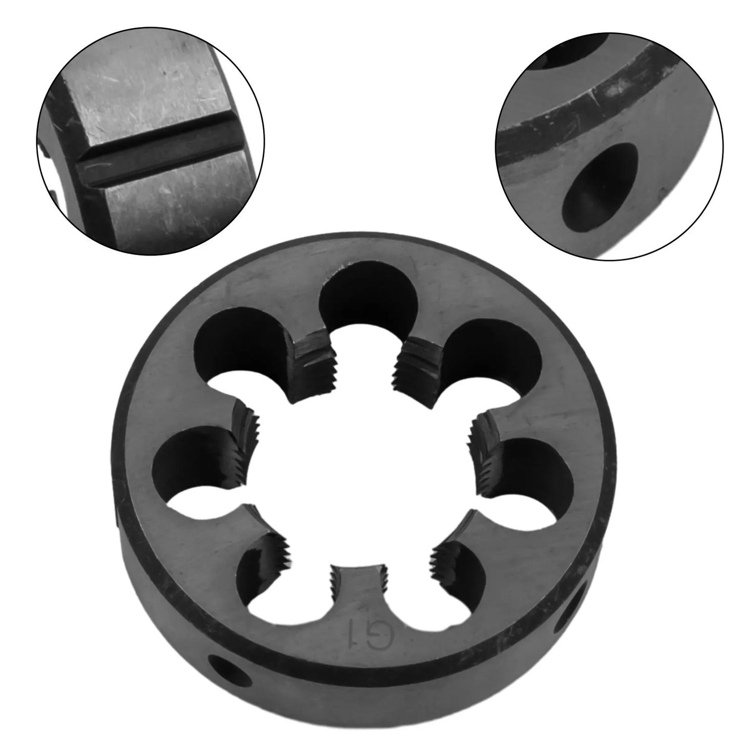 Right Hand Thread Die HSS Pipe Threads Round Dies BSP 1 8 4 3 2 Metal