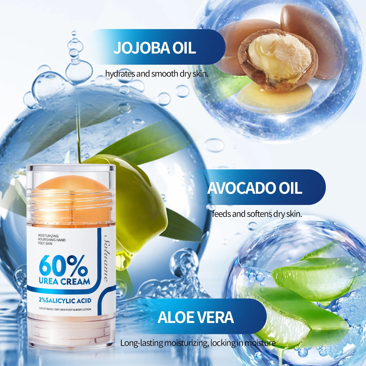 Urea Foot Cream for Dry Cracked Feet and Hands Peaceful Pleasures Health and Wellness