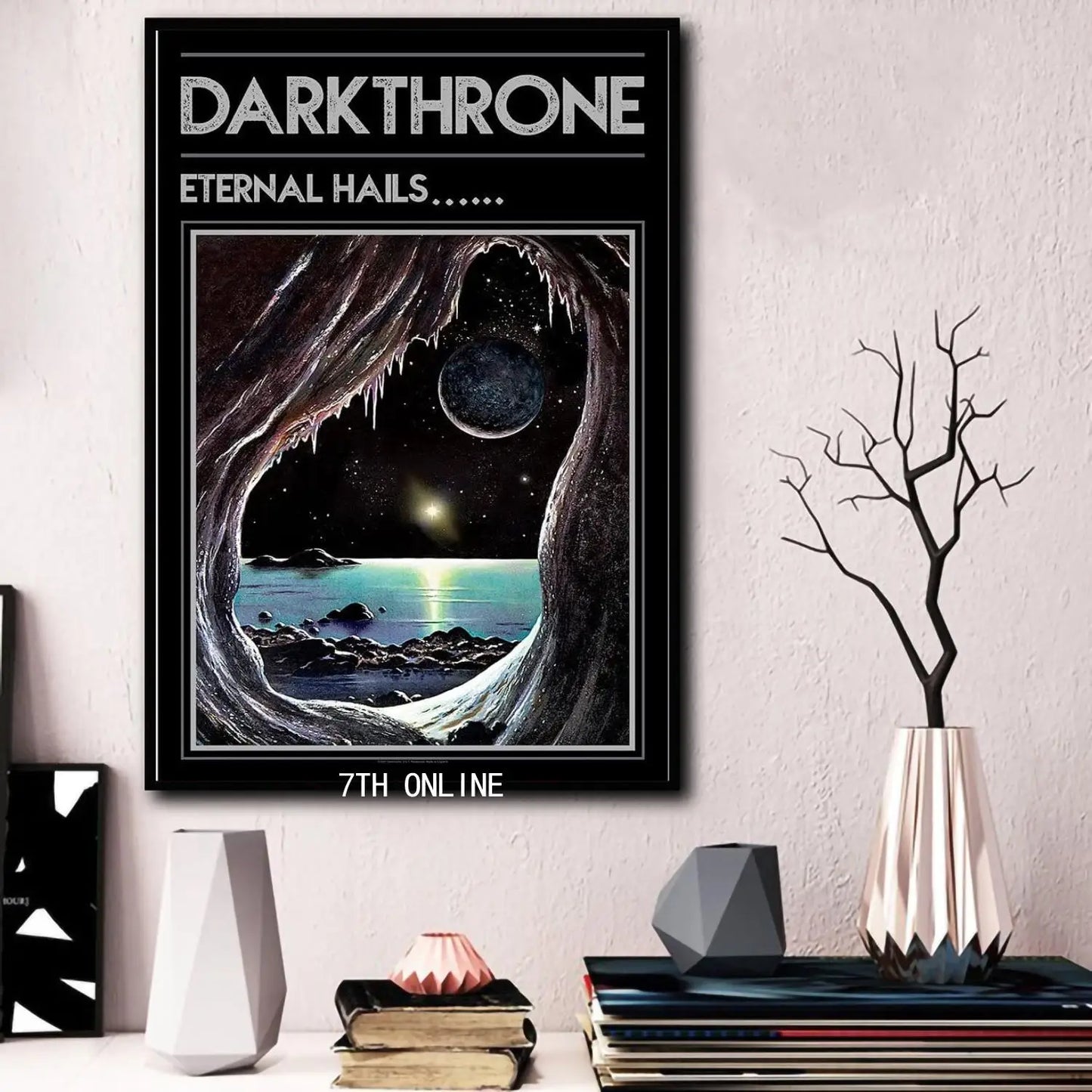 Darkthrone Canvas Wall Art Poster | Music Band Bedroom Decor