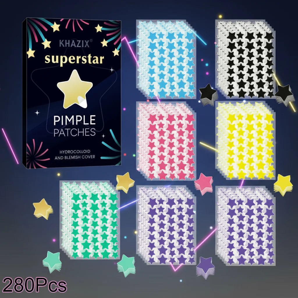 Sweet Cool Star Acne Patch Face Blemishes Invisible Pimple Patch For Day and Night Use Anti-Acne Spots Marks Concealer Patch Peaceful Pleasures Health and Wellness