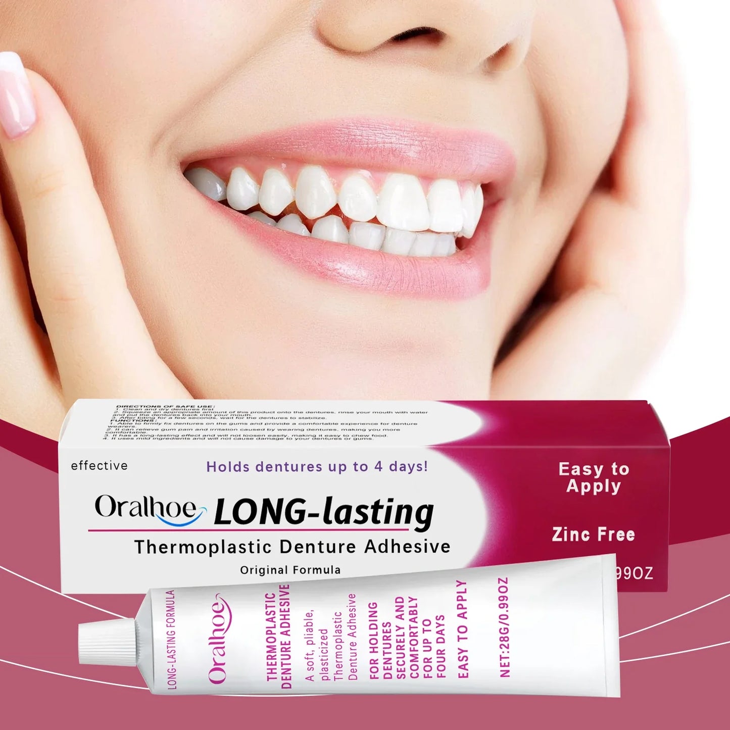 Thermoplastic Denture Adhesive – Long-Lasting Secure Fit